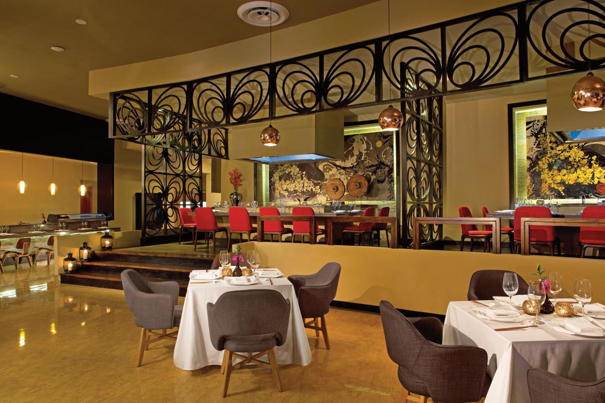 蓬塔卡纳布里斯莱斯Spa度假酒店 - 仅限成人 外观 照片 The restaurant at the hotel